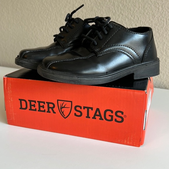 Deer Stags Other - Toddler Deer Stags Gabe Lace-Up Dress Comfort Shoe {Black} 9.5